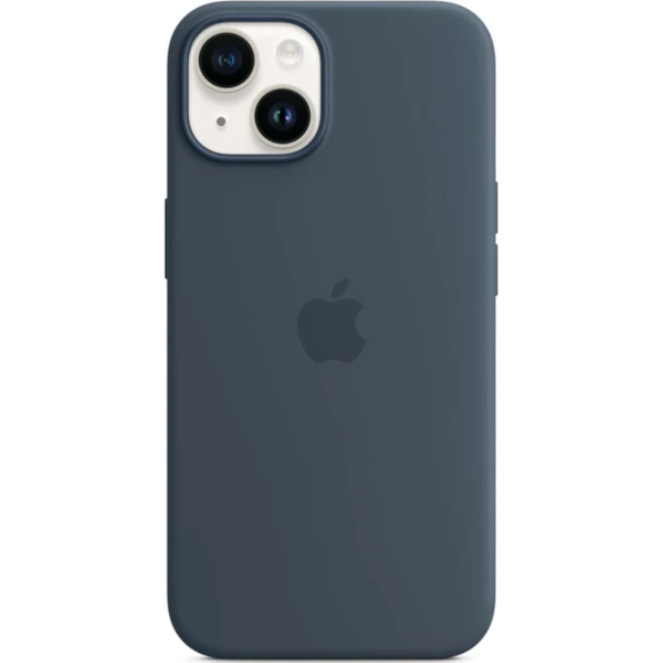 Чехол Apple для iPhone 14 Silicone с MagSafe синий 1