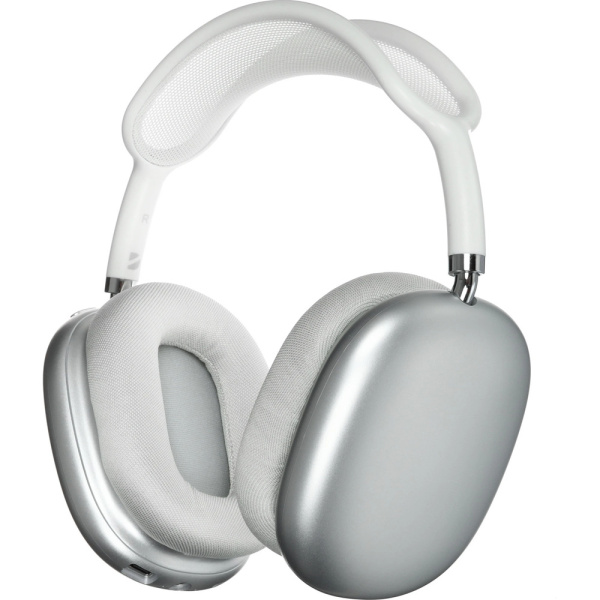 Беспроводные накладные наушники Deppa с микрофоном Stereo Life, BT 5.4, 350 мАч серебристый 1