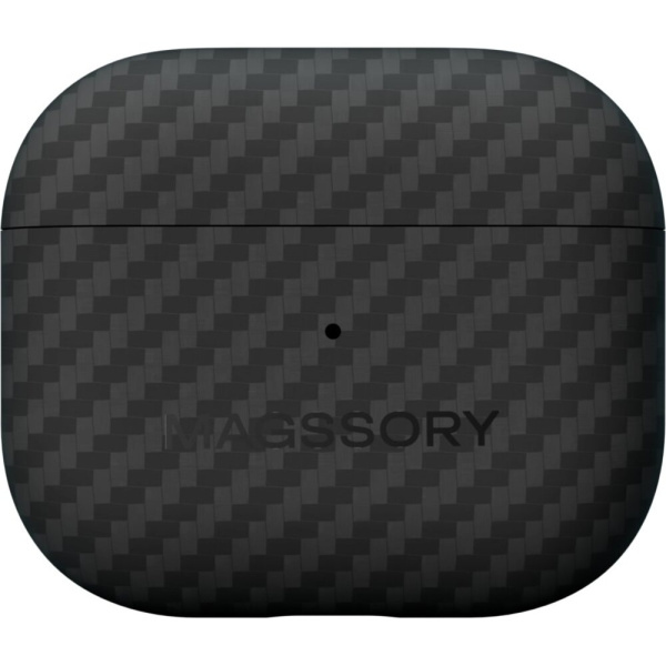 Чехол Magssory Kevlar для Airpods 4 черный 1